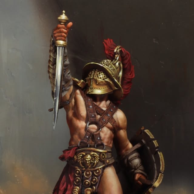 Moses Yao's murmillo gladiator