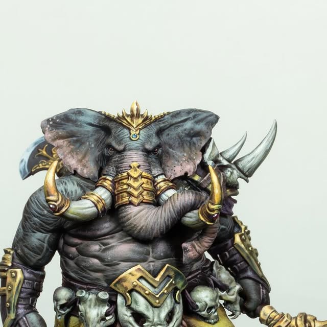 Baohu the Warlord, painted by Marc Masclans